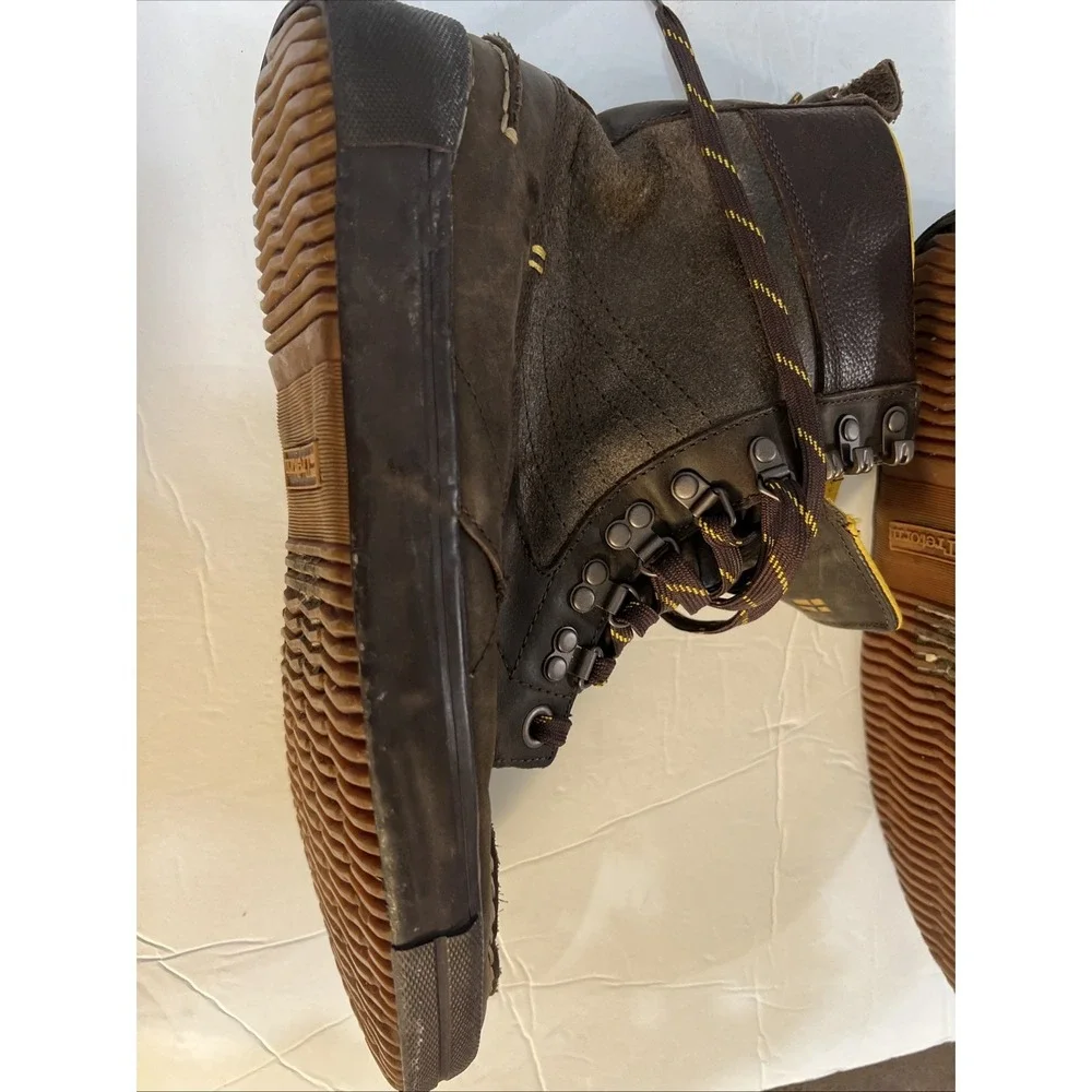 Tretorn Highlander‎ Men's Brown Leather Lace Up Hybrid Hiking Boots SZ 13